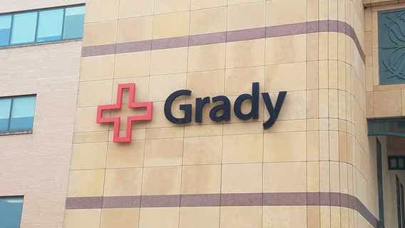 Georgia governor tours Grady Memorial Hospital following massive flooding