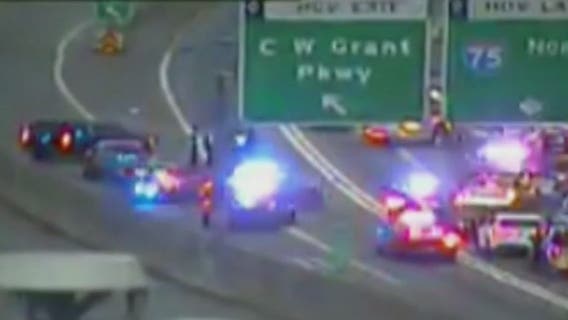 Police: Body parts found on I-75 in Clayton County