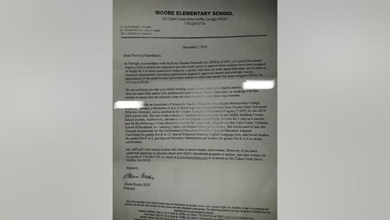 Spalding County teacher not certified to teach special needs students, not being removed from class