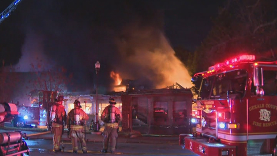 2 escape from dangerous Chamblee warehouse fire