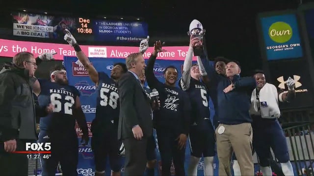 Marietta rises to occasion in Class 7A state title victory