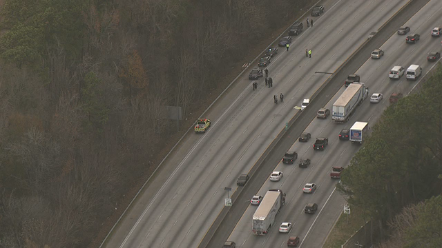 Police: Man gunned down along I-285 during rush hour, 1 arrested