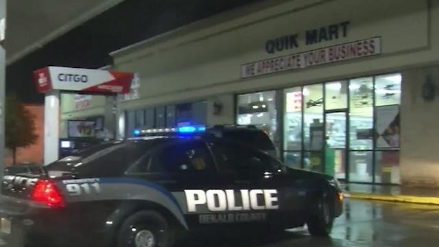 Police investigate violent gas station robbery in DeKalb County
