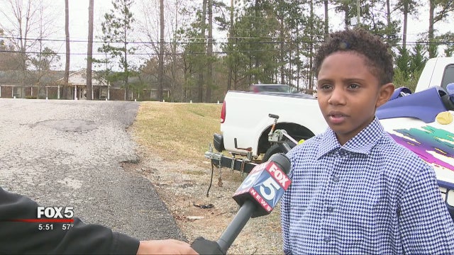 11-year-old inventor gets big donation towards his next project