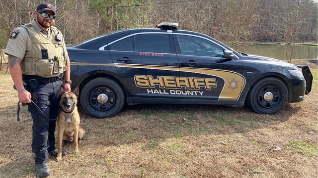K-9, handler graduate, ready to serve Hall County
