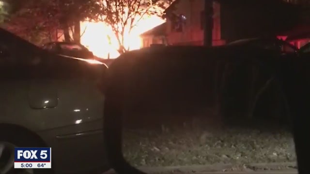 New video shows intense blaze that destroyed Lithonia-area home