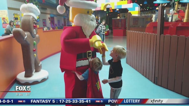 Legoland hosts Christmas Bricktacular