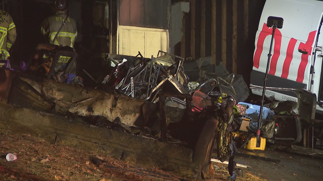 Man escaped burning Stone Mountain home