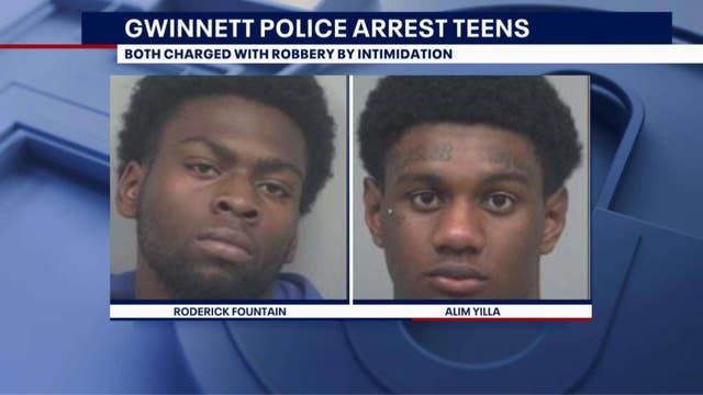 Gwinnett Police arrest 2 teens for robbery inside Publix bathroom