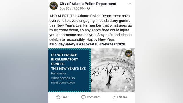 Police: Celebratory gunfire is dangerous and illegal