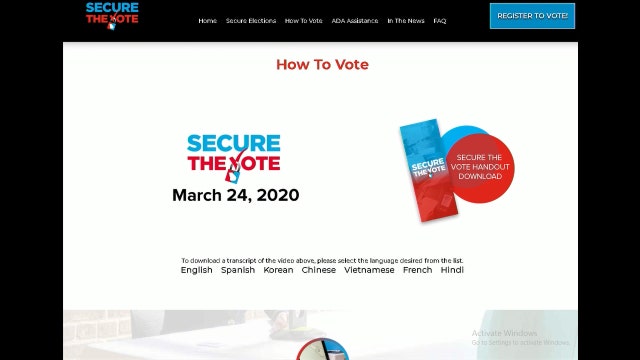 Georgia launches 'Secure The Vote' education campaign