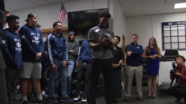 Marietta's Arik Gilbert named Gatorade National Football Player of the Year