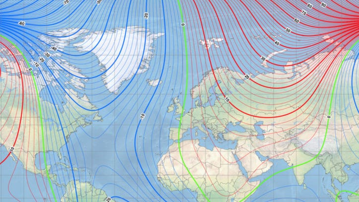 Check Your Compass: Earth’s Magnetic North Pole Continues To Move ...