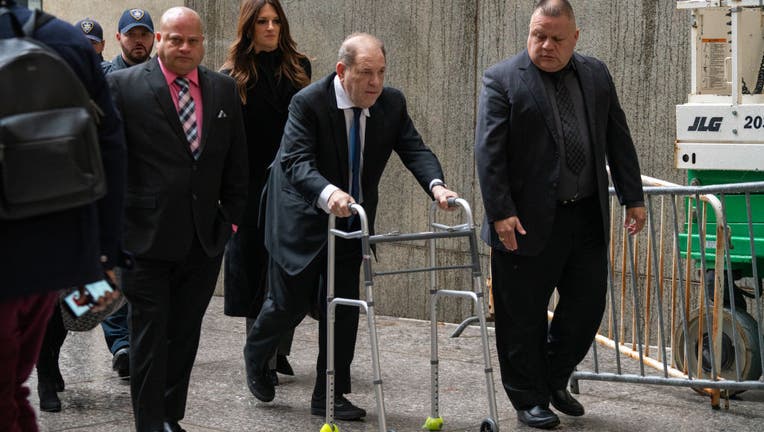 NEW YORK, NY - DECEMBER 11: Movie producer Harvey Weinstein arrives at criminal court on December 11, 2019 in New York City. Weinstein returned to court for a ruling on whether he will remain free on bail or if his bail will be raised to $5 million before his trial starts January 6 . (Photo by David Dee Delgado/Getty Images)