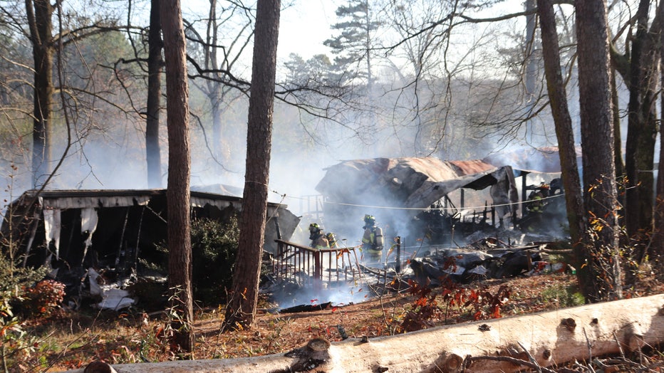 A deadly mobile home fire in Hall County.