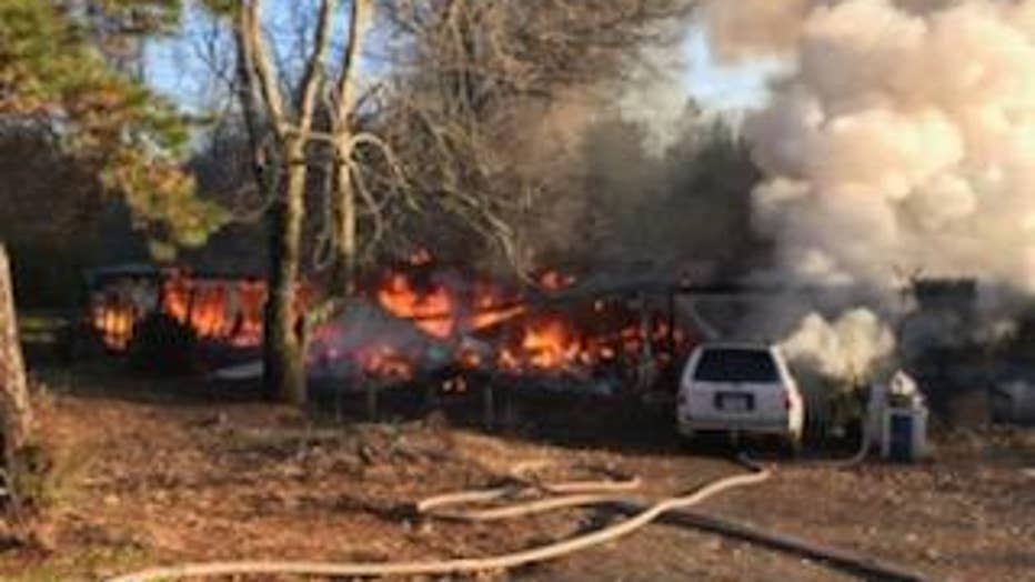 A deadly mobile home fire in Hall County.