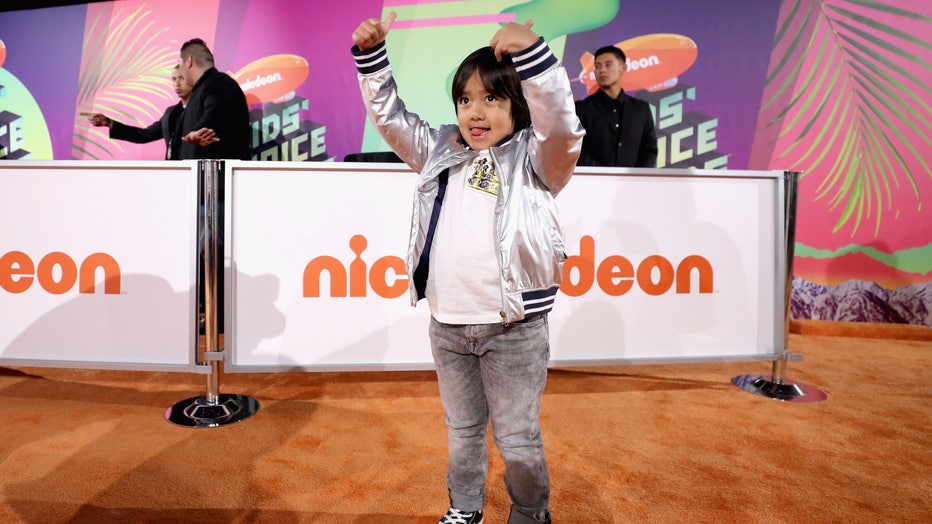 Ryan Kaji attends Nickelodeon's 2019 Kids' Choice Awards at Galen Center on March 23, 2019 in Los Angeles, California. (Photo by Rich Fury/Getty Images)