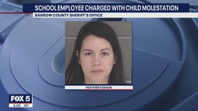 Barrow County school employee faces child molestation charges