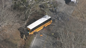 Driver killed in head-on collision with Georgia school bus