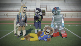 ‘Masked Singer’ training camp: Seahawks, Rams mascots show season 3 contestants some moves