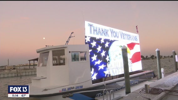 Treasure Island man ticketed for displaying sign thanking veterans
