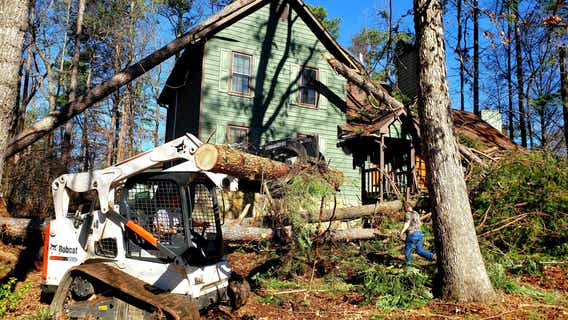 Officials: EF-0 tornado confirmed in Paulding County, crossed into Cobb County during storms