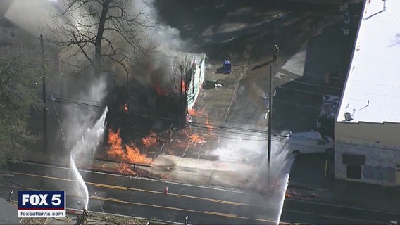 Massive fire wipes out tax firm, owner credits 'tacos and Home Depot' for saving his life