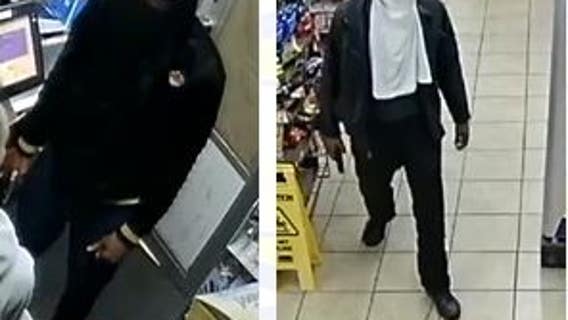 Police searching for men who robbed Forest Park gas station