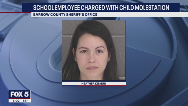 Barrow County school employee faces child molestation charges