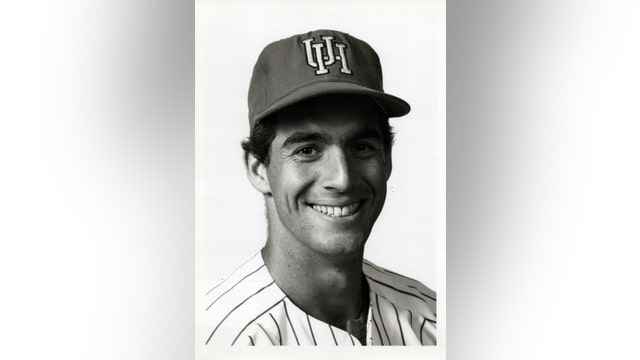 Former University of Houston baseball captain 1 of 9 on chopper with Kobe Bryant