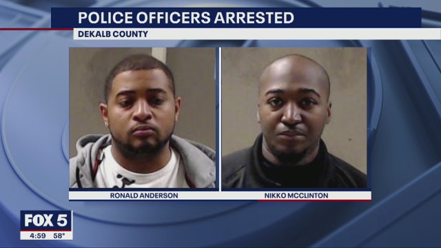 2 DeKalb County police officers arrested for selling traffic reports