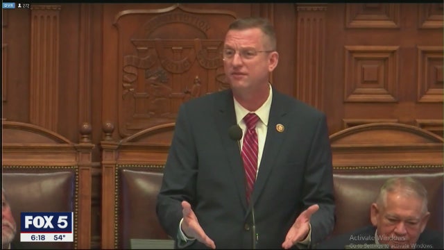 State Rep. Collins serves as Chaplain of the Day