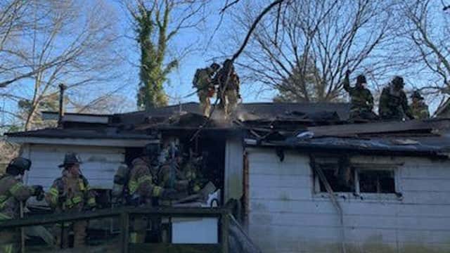 Officials: No one hurt in Stone Mountain house fire
