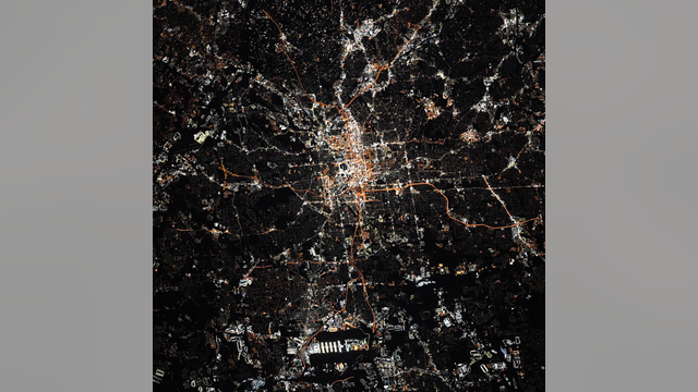 NASA astronaut shares photo of Atlanta from space station
