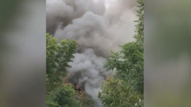 Two firefighters injured while battling apartment fire in Glendale