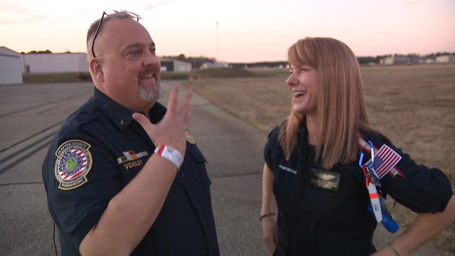 Georgia flight medic helps save the life of her best friend