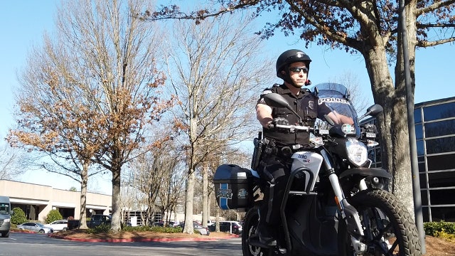 Sandy Springs Police add electric motorcycles for crime prevention