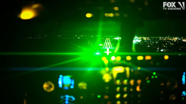 Florida man arrested for pointing lasers as planes landed