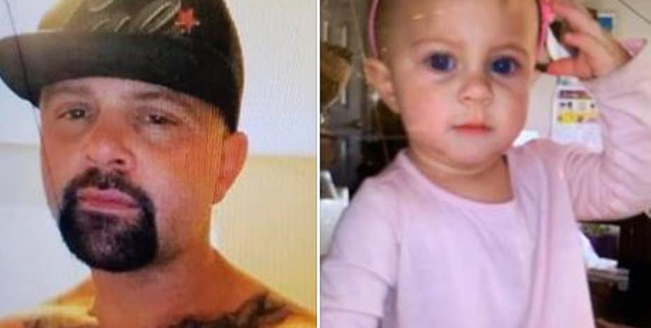 1 year old girl kidnapped in Santa Cruz released father in police