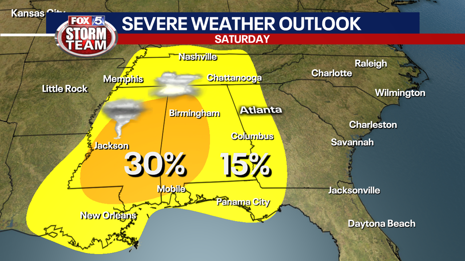 Weekend storm brings threat of severe weather to North FOX 5