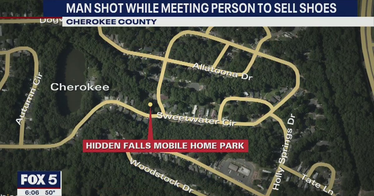 Man shot while meeting person to sell shoes in Cherokee County | FOX 5 ...