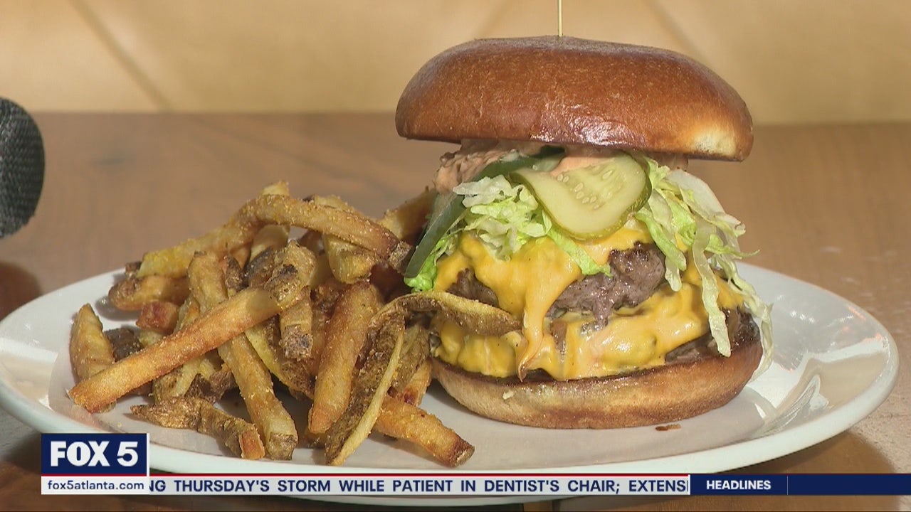 Burgers with Buck Good Word Brewing and Public House FOX 5 Atlanta
