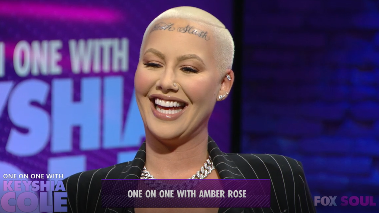 Amber Rose says Kobe Bryant's death inspired forehead tattoo