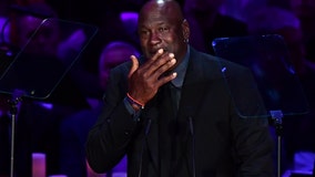 ‘When Kobe Bryant died, a piece of me died’: Michael Jordan tearfully pays tribute to Kobe