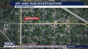 Woman injured in SW Atlanta hit-and-run crash