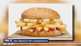 Burger King testing out French fry sandwich