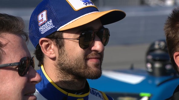 Elliott accepts Harvick's bounty challenge on Busch