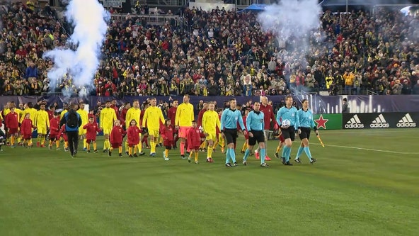 Martinez hurt as Atlanta spoils Nashville's opener with 2-1 win