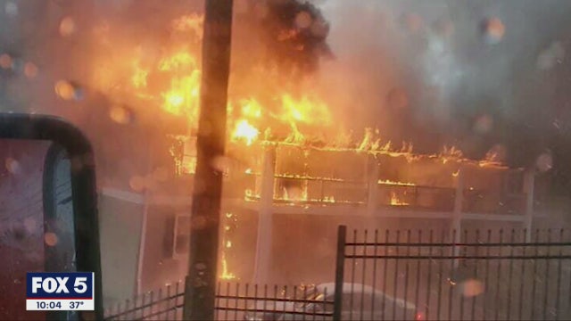 Red Cross: 14 families displaced by fire at DeKalb County apartment complex