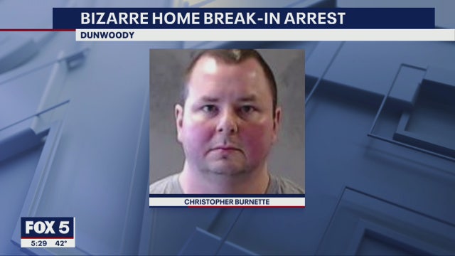 Bizarre burglary in Dunwoody